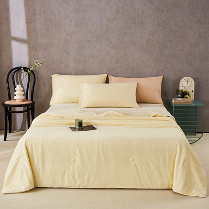 91家纺网 家纺一手货源 找家纺 （总）凡客 2024新款华夫格针织凉感丝夏被