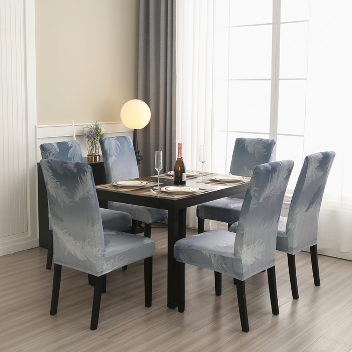 91家纺网 家纺一手货源 找家纺 兴妮雅家纺 2024新款沙发套-椅子套 灰羽毛