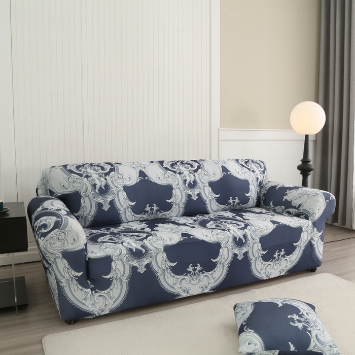 91家纺网 家纺一手货源 找家纺 兴妮雅家纺 2024新款沙发套-三人 罗马风情