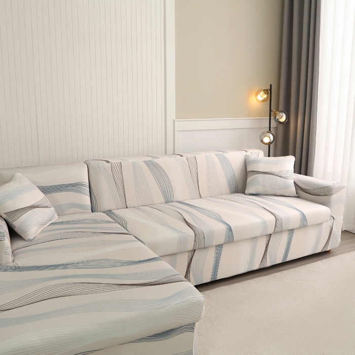 91家纺网 家纺一手货源 找家纺 兴妮雅家纺 2024新款沙发套-贵妃 幸运旋律