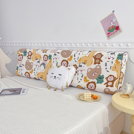 91家纺网 家纺一手货源 找家纺 （总）良佐生活 2024新款全棉贡缎双人乳胶枕枕套