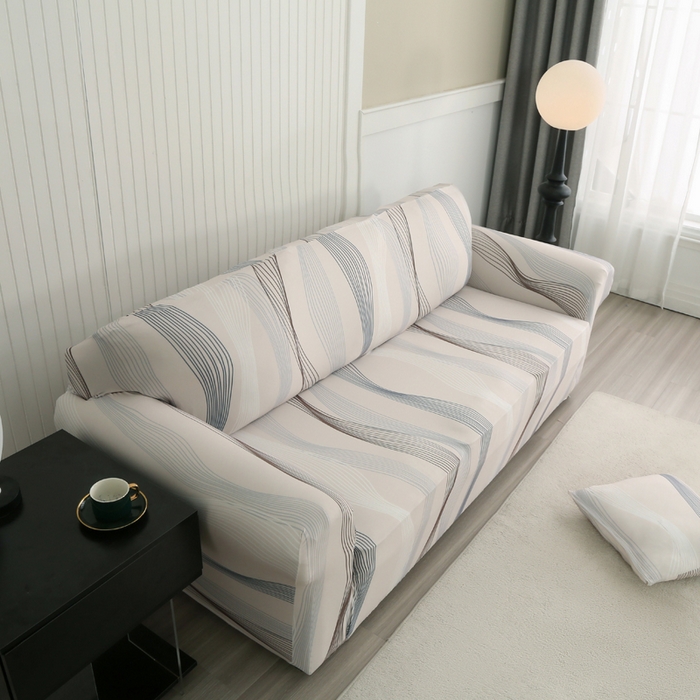 91家纺网 家纺一手货源 找家纺 兴妮雅家纺 2024新款沙发套-三人 幸运旋律