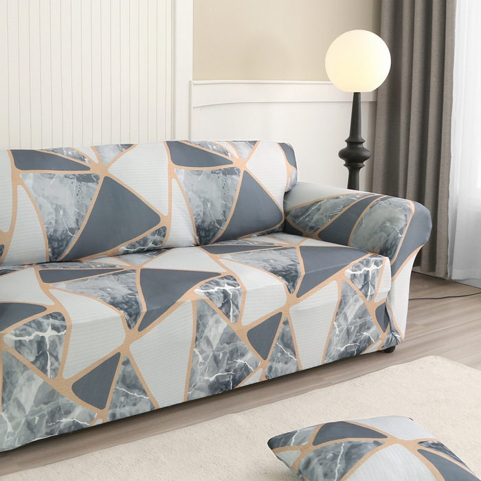 91家纺网 家纺一手货源 找家纺 兴妮雅家纺 2024新款沙发套-三人 小美好