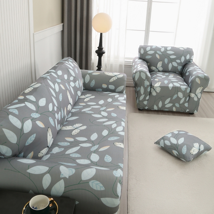 91家纺网 家纺一手货源 找家纺 兴妮雅家纺 2024新款沙发套-双人 梦露花园