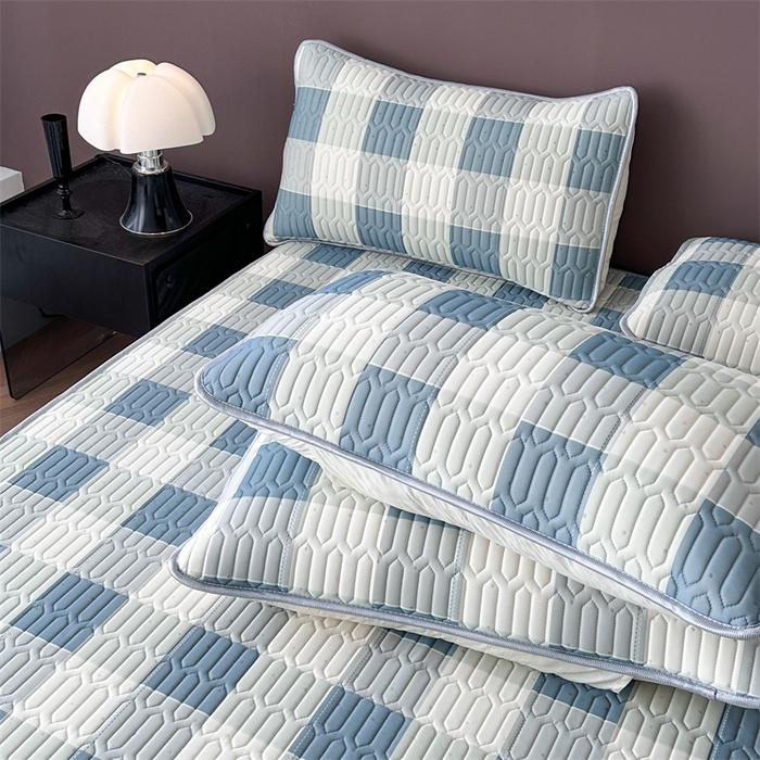 91家纺网 家纺一手货源 找家纺 凌云家纺 2025新款A类凉感丝乳胶枕套 千寻