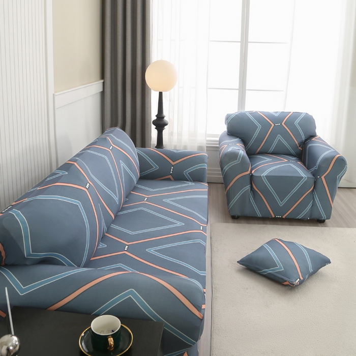 91家纺网 家纺一手货源 找家纺 兴妮雅家纺 2024新款沙发套-双人 绿意庄园