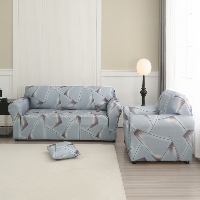 91家纺网 家纺一手货源 找家纺 兴妮雅家纺 2024新款沙发套-双人 格韵