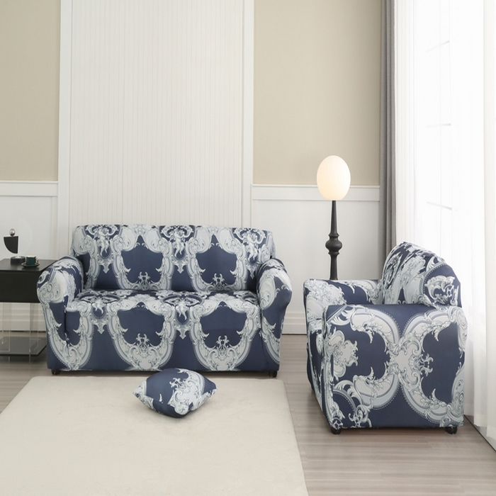 91家纺网 家纺一手货源 找家纺 兴妮雅家纺 2024新款沙发套-双人 罗马风情