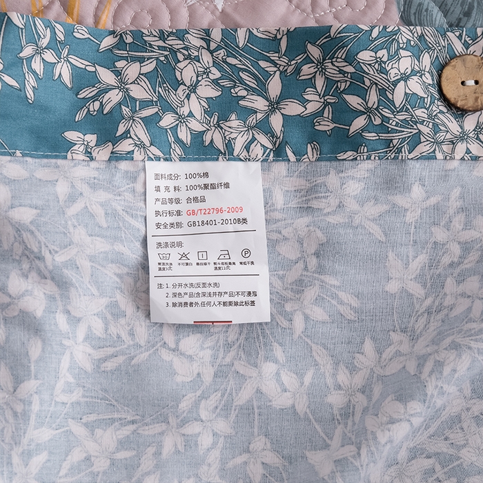 91家纺网 家纺一手货源 找家纺 优乐家纺 2025新款纯棉床盖三件套/单件 如沐春风