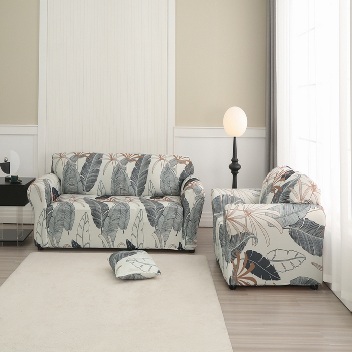 91家纺网 家纺一手货源 找家纺 兴妮雅家纺 2024新款沙发套-双人 浪漫花语