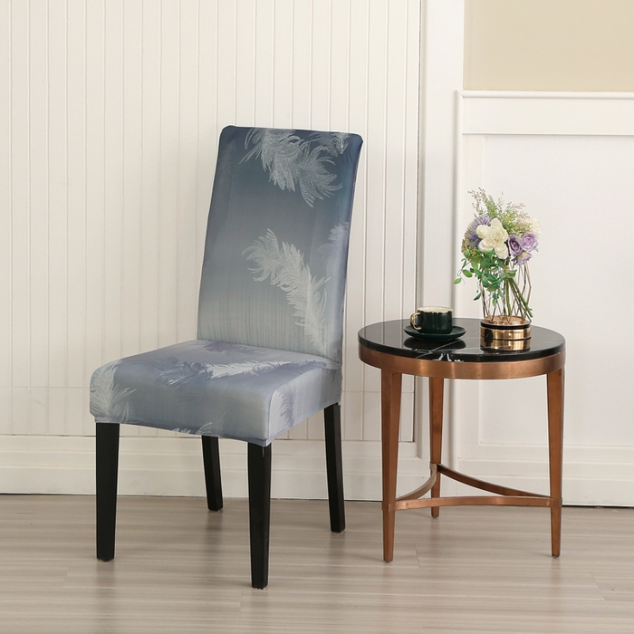 91家纺网 家纺一手货源 找家纺 兴妮雅家纺 2024新款沙发套-椅子套 灰羽毛