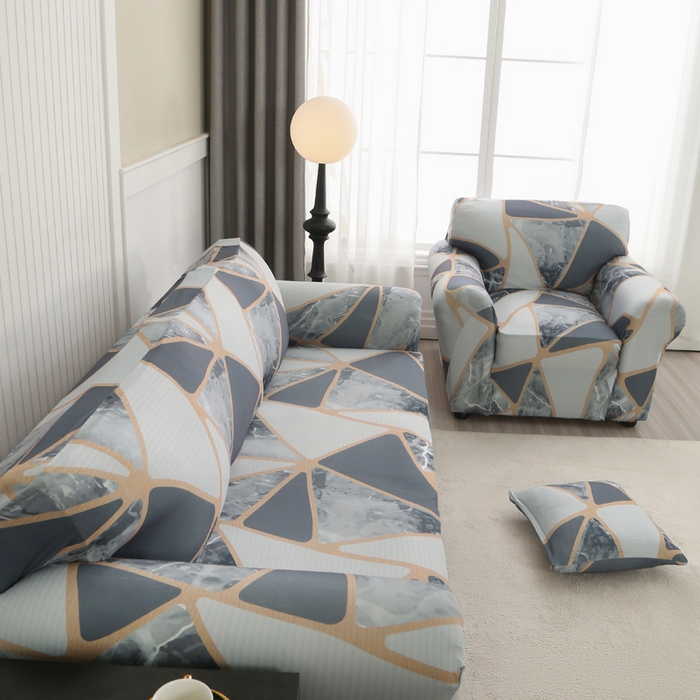 91家纺网 家纺一手货源 找家纺 兴妮雅家纺 2024新款沙发套-双人 小美好