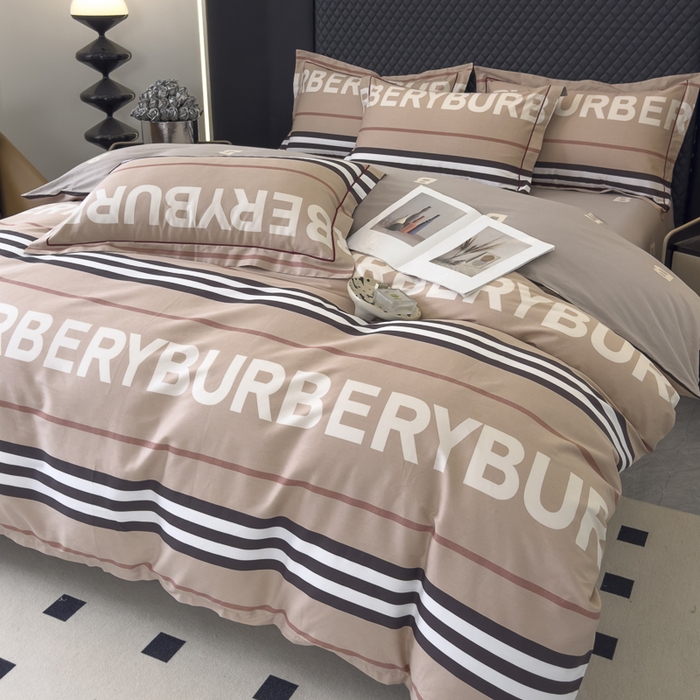 91家纺网 家纺一手货源 找家纺 棉生活 2024新款全棉铂金棉小资系列四件套-巴伯瑞