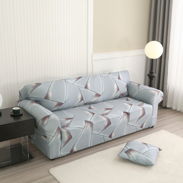 91家纺网 家纺一手货源 找家纺 兴妮雅家纺 2024新款沙发套-三人 格韵