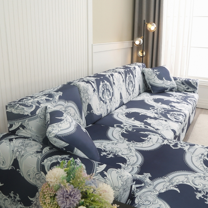 91家纺网 家纺一手货源 找家纺 兴妮雅家纺 2024新款沙发套-贵妃 罗马风情