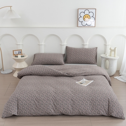 91家纺网 家纺一手货源 找家纺 （总）恋尚羽家纺 2025新款A类母婴级印花全棉针织棉四件套