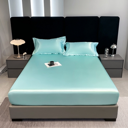 91家纺网 家纺一手货源 找家纺 （总）梦尚舒 2025新款水洗真丝防水床笠隔尿床单床垫保护套