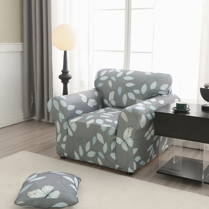 91家纺网 家纺一手货源 找家纺 兴妮雅家纺 2024新款沙发套-单人 梦露花园