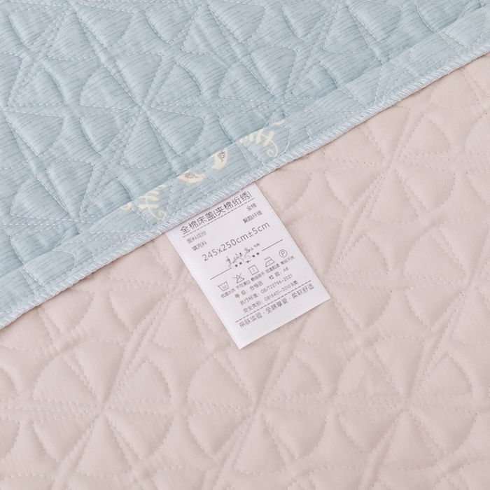 91家纺网 家纺一手货源 找家纺 优乐家纺 2025新款纯棉床盖三件套/单件 爱西西里