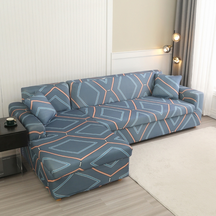 91家纺网 家纺一手货源 找家纺 兴妮雅家纺 2024新款沙发套-贵妃 绿意庄园