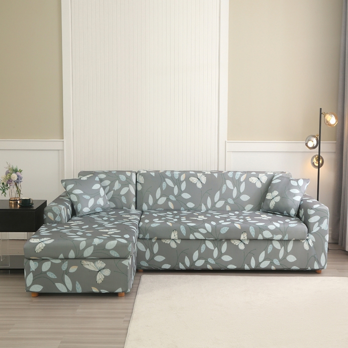 91家纺网 家纺一手货源 找家纺 兴妮雅家纺 2024新款沙发套-贵妃 梦露花园