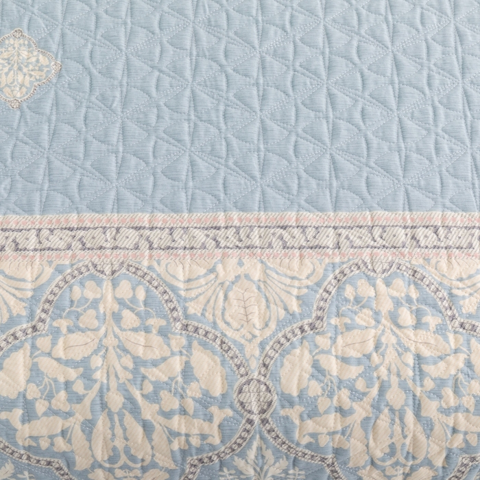 91家纺网 家纺一手货源 找家纺 优乐家纺 2025新款纯棉床盖三件套/单件 爱西西里