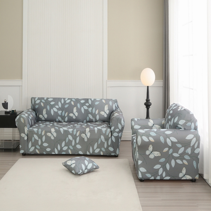 91家纺网 家纺一手货源 找家纺 兴妮雅家纺 2024新款沙发套-双人 梦露花园