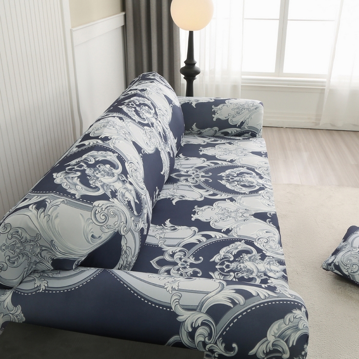 91家纺网 家纺一手货源 找家纺 兴妮雅家纺 2024新款沙发套-三人 罗马风情