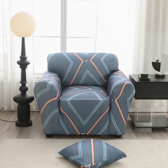 91家纺网 家纺一手货源 找家纺 兴妮雅家纺 2024新款沙发套-单人 绿意庄园