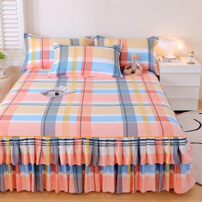 91家纺网 家纺一手货源 找家纺 （总）艾橙 2025新款140克植物羊绒双边单床裙