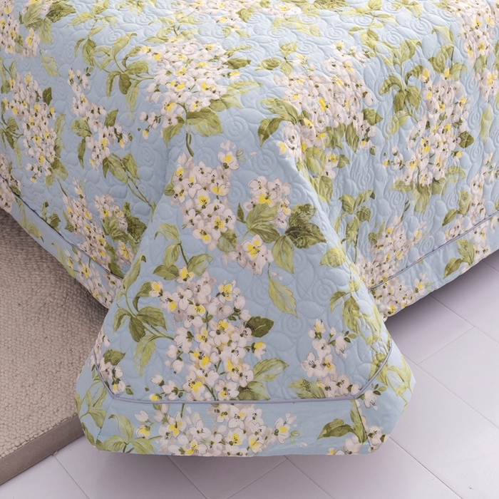 91家纺网 家纺一手货源 找家纺 优乐家纺 2025新款纯棉床盖三件套/单件 蜀绣