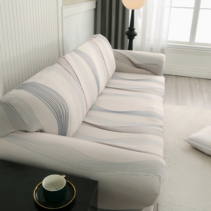 91家纺网 家纺一手货源 找家纺 兴妮雅家纺 2024新款沙发套-三人 幸运旋律