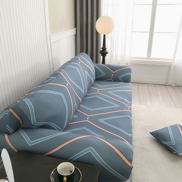 91家纺网 家纺一手货源 找家纺 兴妮雅家纺 2024新款沙发套-三人 绿意庄园