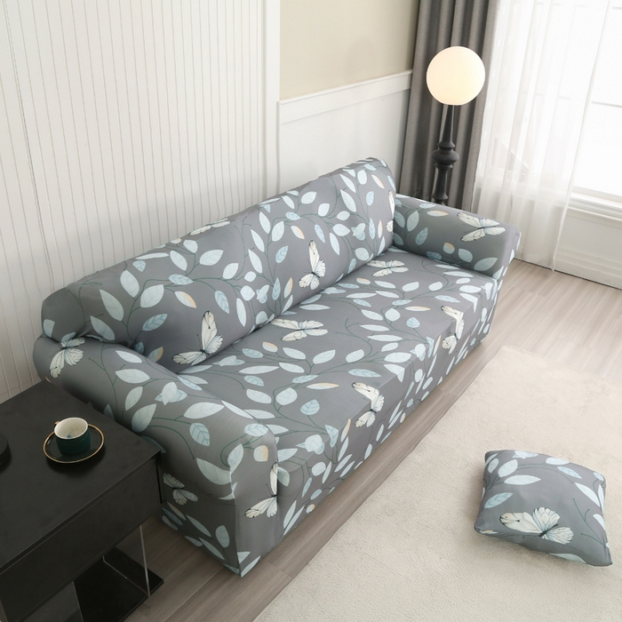 91家纺网 家纺一手货源 找家纺 兴妮雅家纺 2024新款沙发套-三人 梦露花园