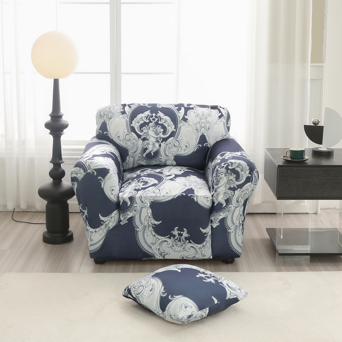 91家纺网 家纺一手货源 找家纺 兴妮雅家纺 2024新款沙发套-单人 罗马风情