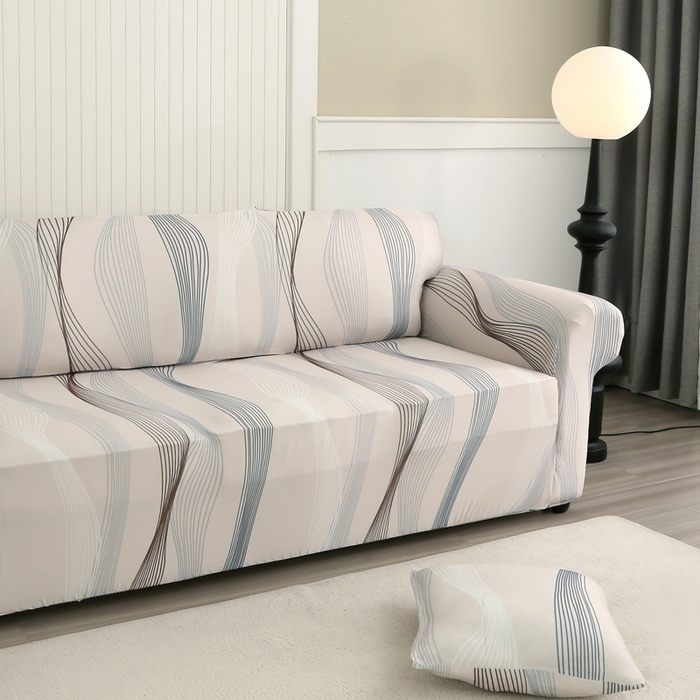 91家纺网 家纺一手货源 找家纺 兴妮雅家纺 2024新款沙发套-三人 幸运旋律