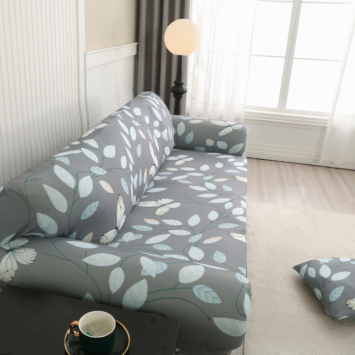 91家纺网 家纺一手货源 找家纺 兴妮雅家纺 2024新款沙发套-三人 梦露花园