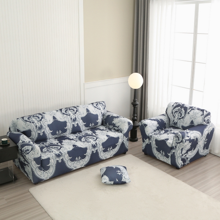 91家纺网 家纺一手货源 找家纺 兴妮雅家纺 2024新款沙发套-双人 罗马风情