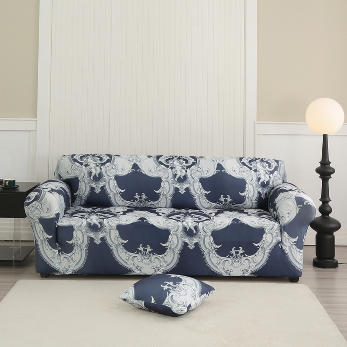 91家纺网 家纺一手货源 找家纺 兴妮雅家纺 2024新款沙发套-三人 罗马风情