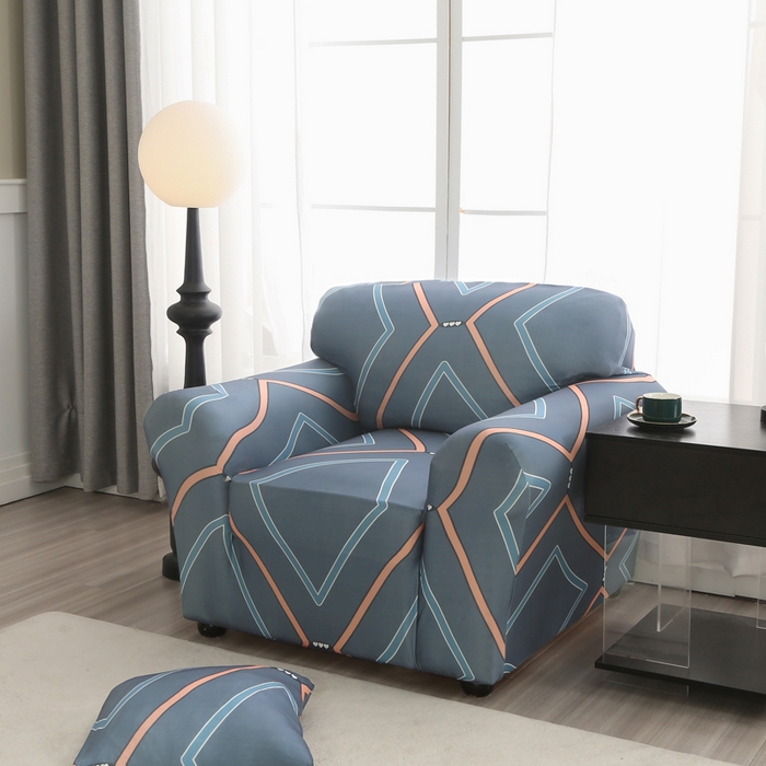 91家纺网 家纺一手货源 找家纺 兴妮雅家纺 2024新款沙发套-单人 绿意庄园