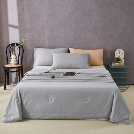 91家纺网 家纺一手货源 找家纺 （总）凡客 2024新款华夫格针织凉感丝夏被