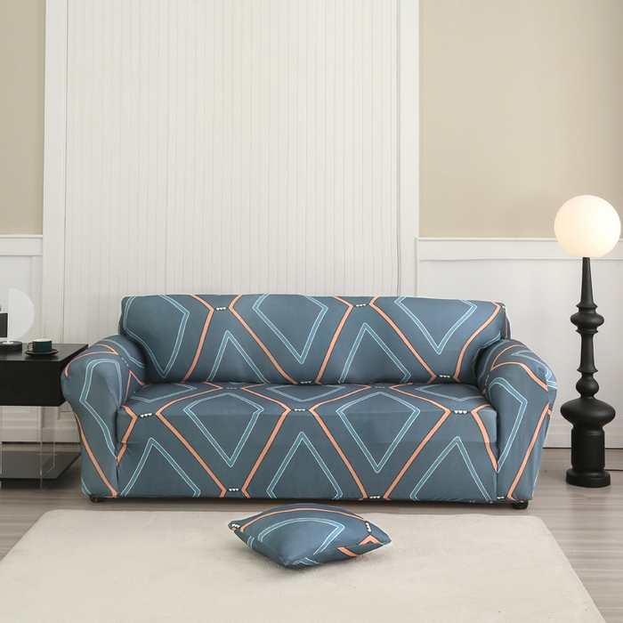 91家纺网 家纺一手货源 找家纺 兴妮雅家纺 2024新款沙发套-三人 绿意庄园