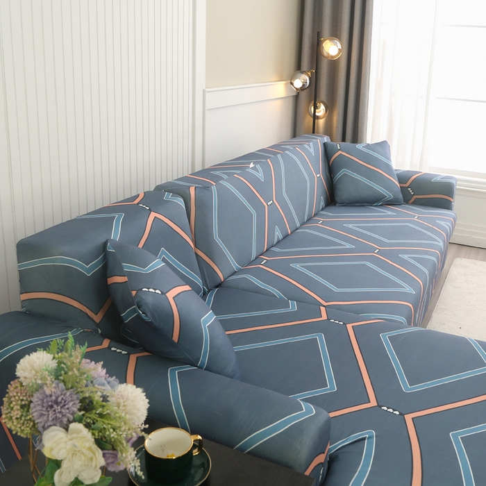 91家纺网 家纺一手货源 找家纺 兴妮雅家纺 2024新款沙发套-贵妃 绿意庄园