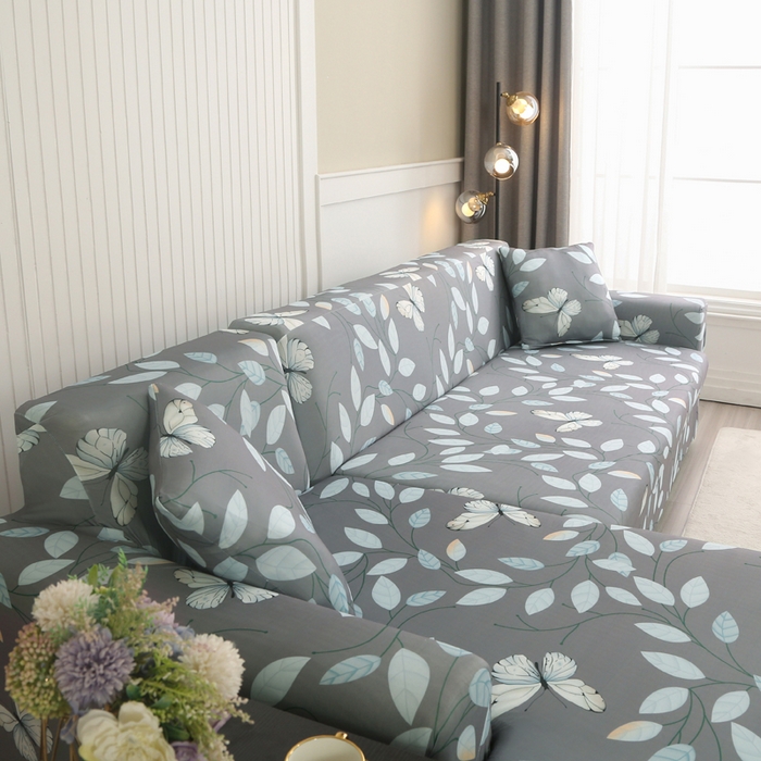 91家纺网 家纺一手货源 找家纺 兴妮雅家纺 2024新款沙发套-贵妃 梦露花园