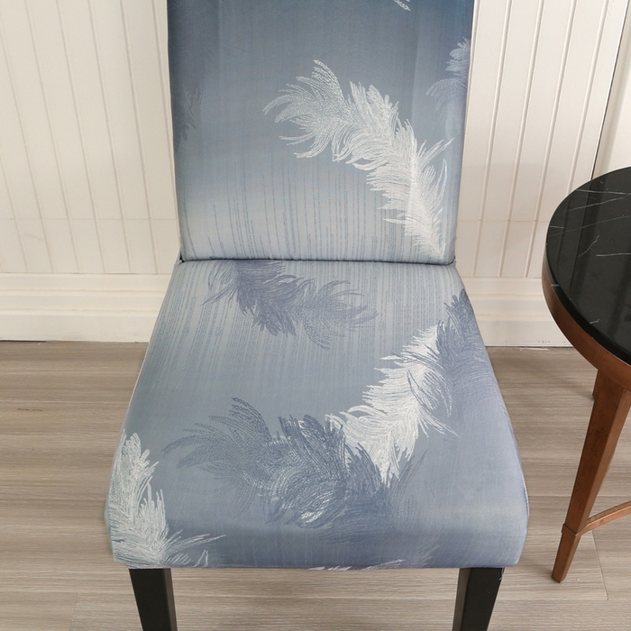 91家纺网 家纺一手货源 找家纺 兴妮雅家纺 2024新款沙发套-椅子套 灰羽毛