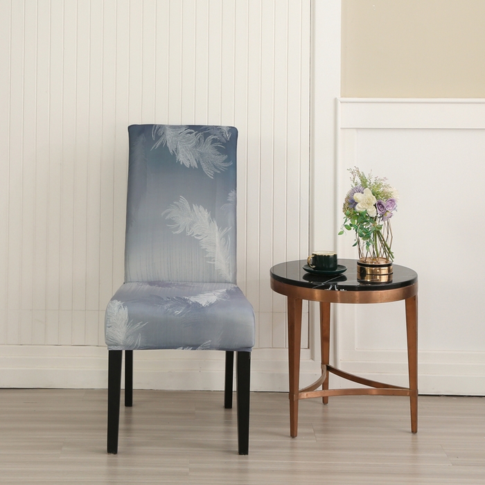 91家纺网 家纺一手货源 找家纺 兴妮雅家纺 2024新款沙发套-椅子套 灰羽毛