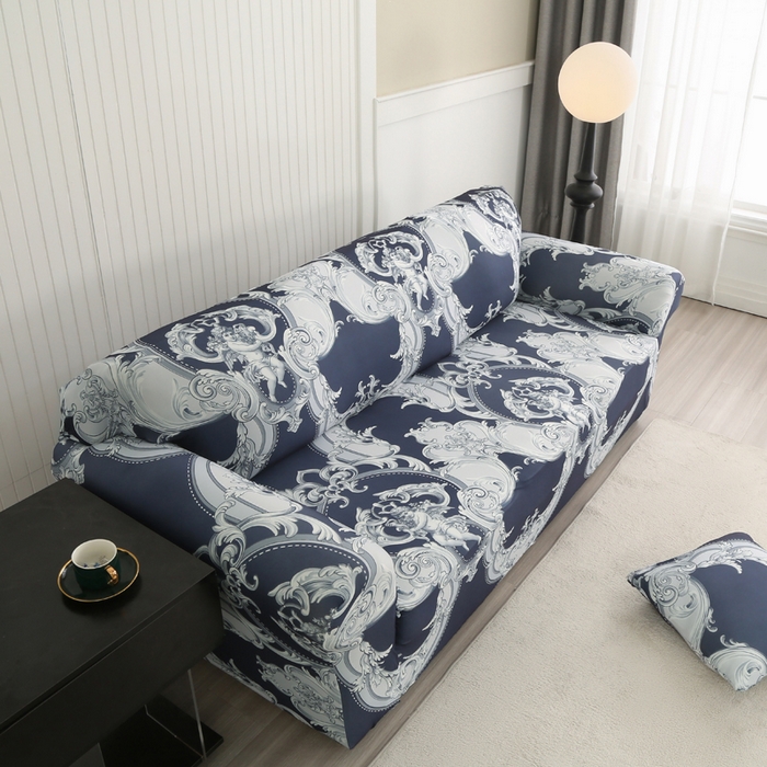 91家纺网 家纺一手货源 找家纺 兴妮雅家纺 2024新款沙发套-三人 罗马风情