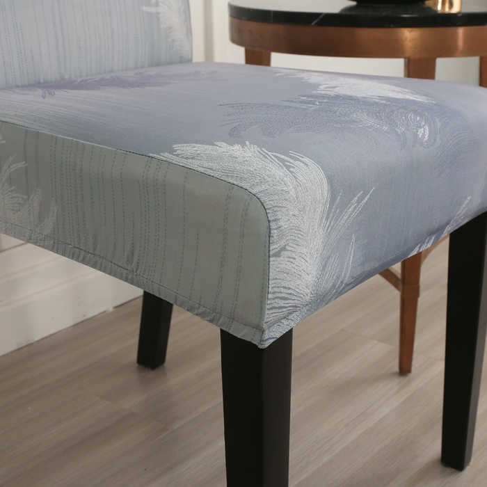 91家纺网 家纺一手货源 找家纺 兴妮雅家纺 2024新款沙发套-椅子套 灰羽毛