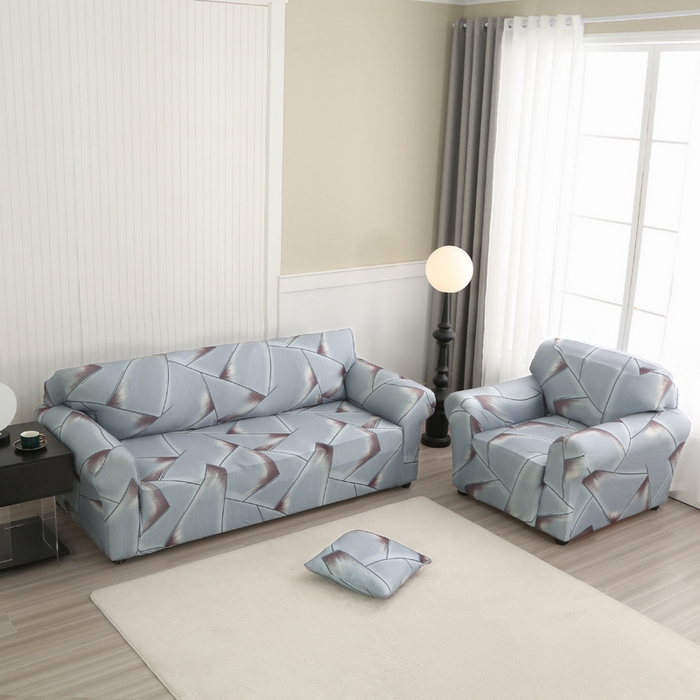 91家纺网 家纺一手货源 找家纺 兴妮雅家纺 2024新款沙发套-双人 格韵