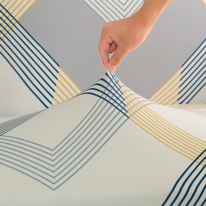 91家纺网 家纺一手货源 找家纺 兴妮雅家纺 2024新款沙发套-贵妃 绅士格